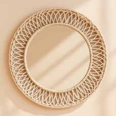 Rattan Duvar Aynası
